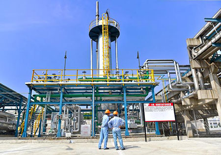 青岛炼化油气回收装置正式投用